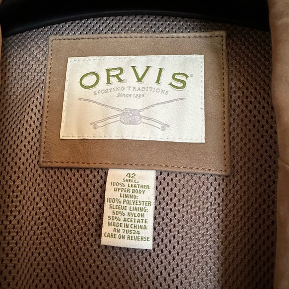 ORVIS Suede Sport Coat - Picture 6 of 9